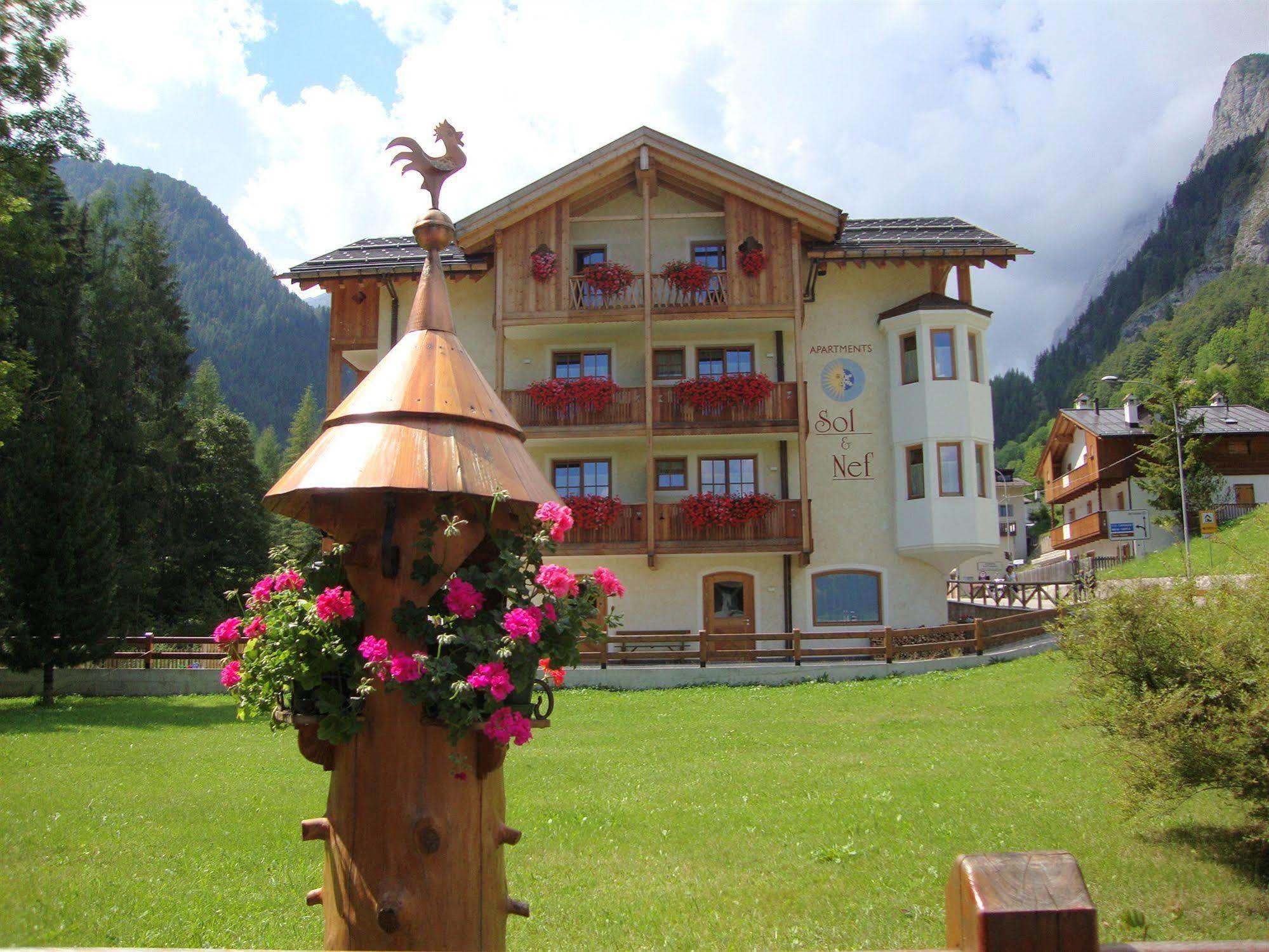 Apartments Sol E Nef Rocca Pietore Exterior foto
